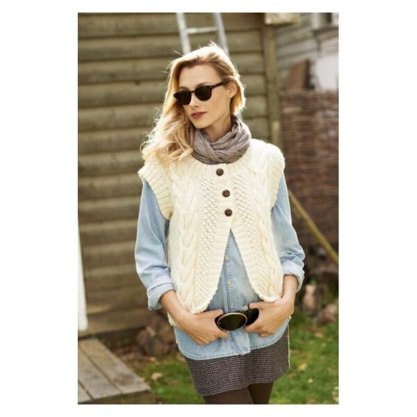 King Cole Aran Book 1 Pattern 15