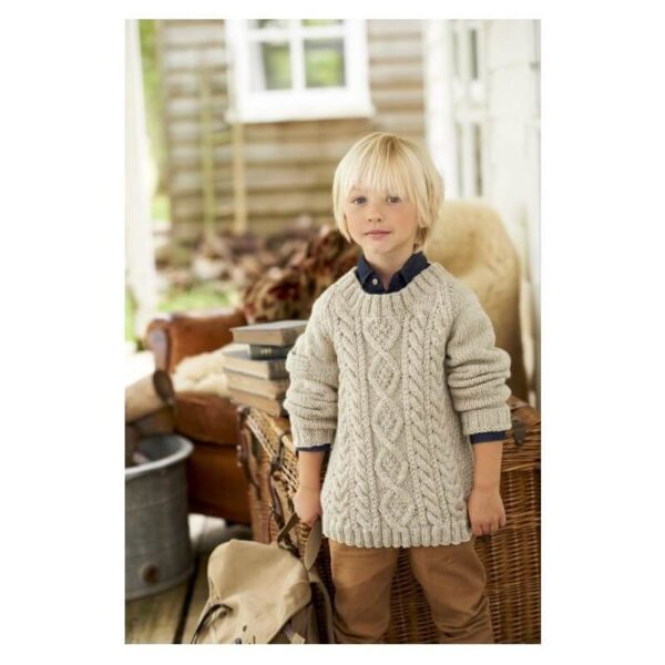 King Cole Aran Book 1 Pattern 3