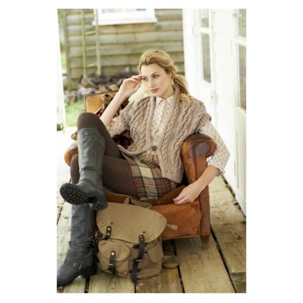 King Cole Aran Book 1 Pattern 4