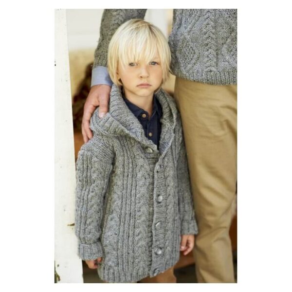 King Cole Aran Book 1 Pattern 8