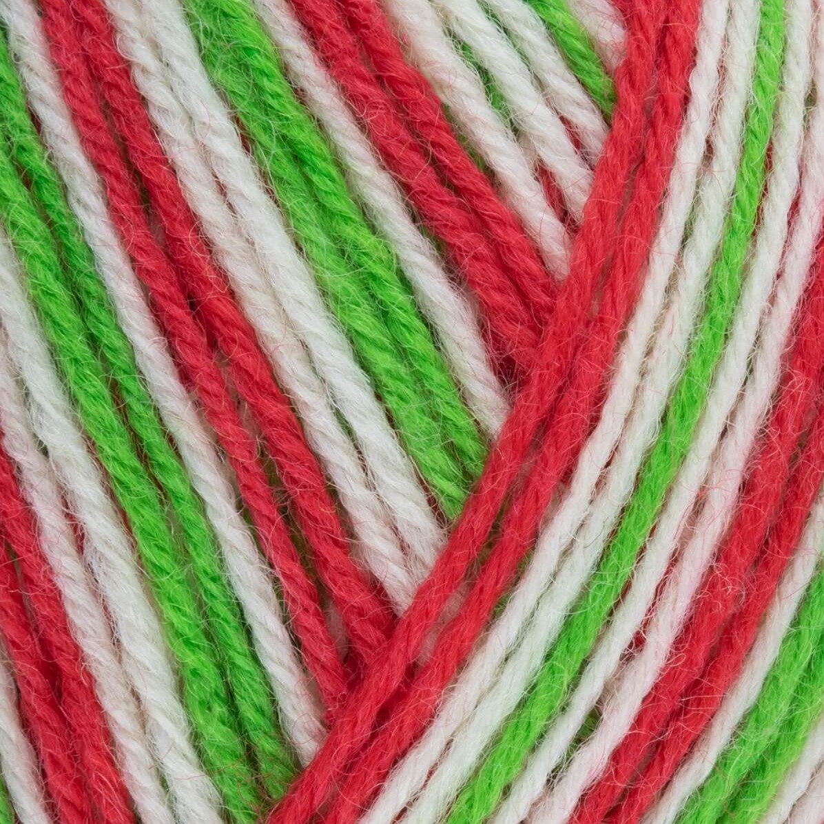 West Yorkshire Spinners The Christmas Collection Signature 4ply - Candy Cane 989