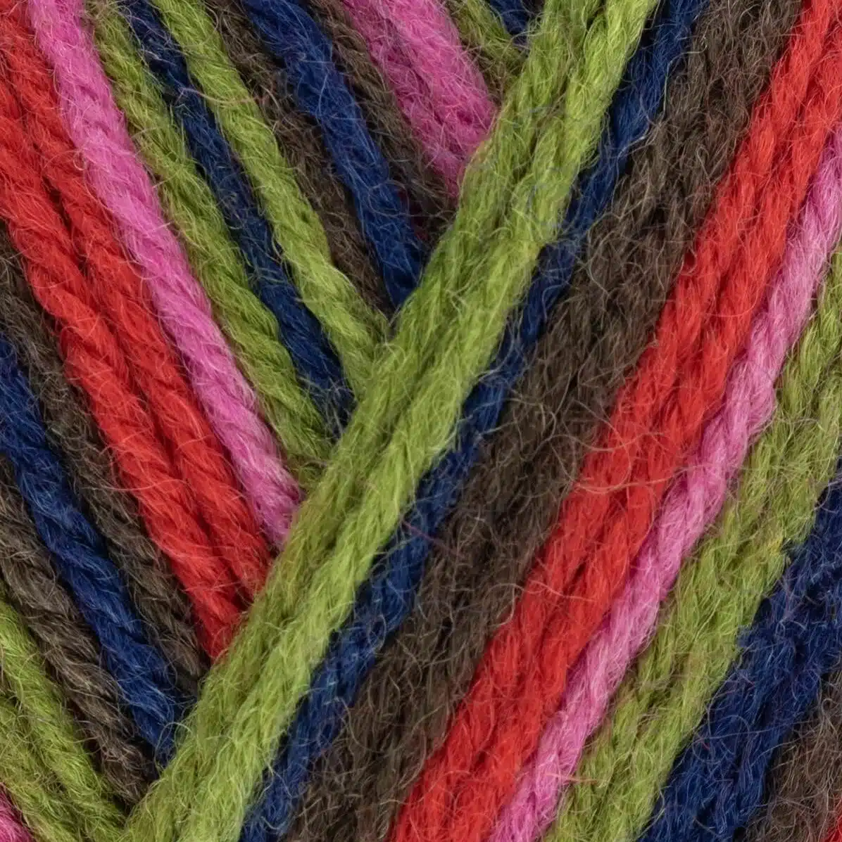 West Yorkshire Spinners ColourLab - Forest Stripes