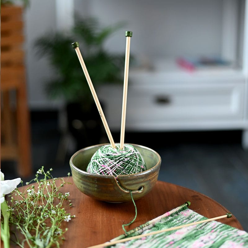 KnitPro Bamboo Straight Knitting Needles - 25cm