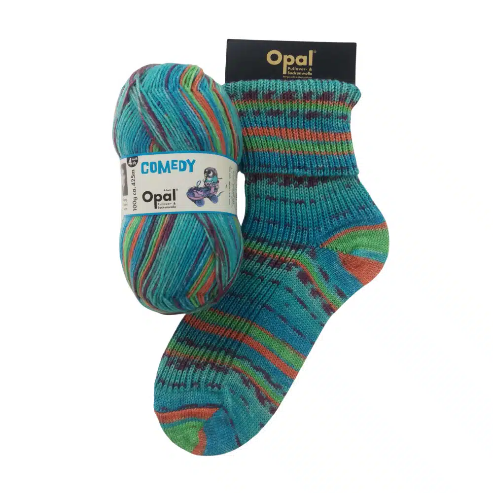 Opal Comedy 4ply sock yarn - 9836 2388