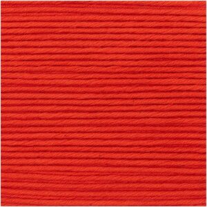 Rico Essentials Organic Cotton Aran - Red 010