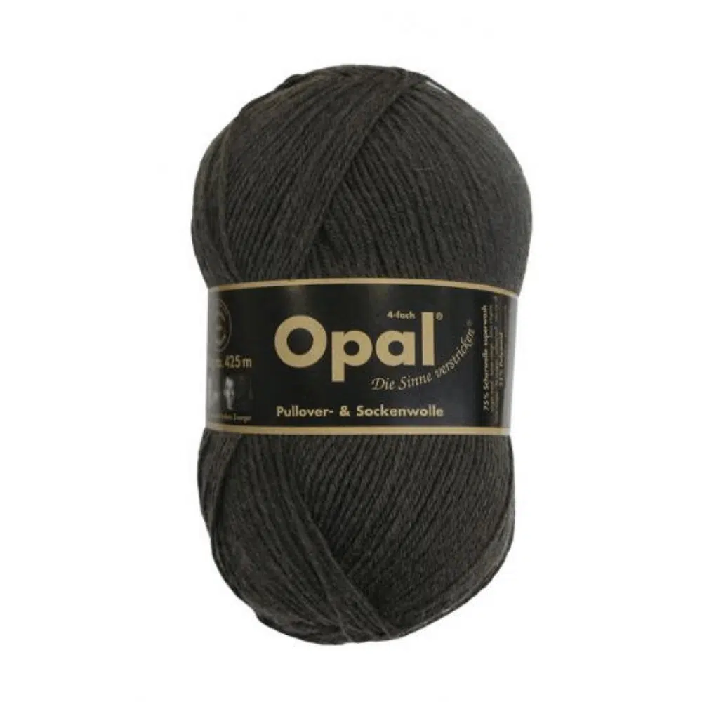 Opal 4ply Sock Yarn - Anthracite 5191