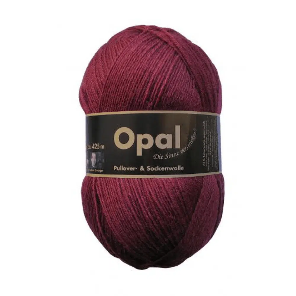 Opal 4ply Sock Yarn - Burgundy 5196