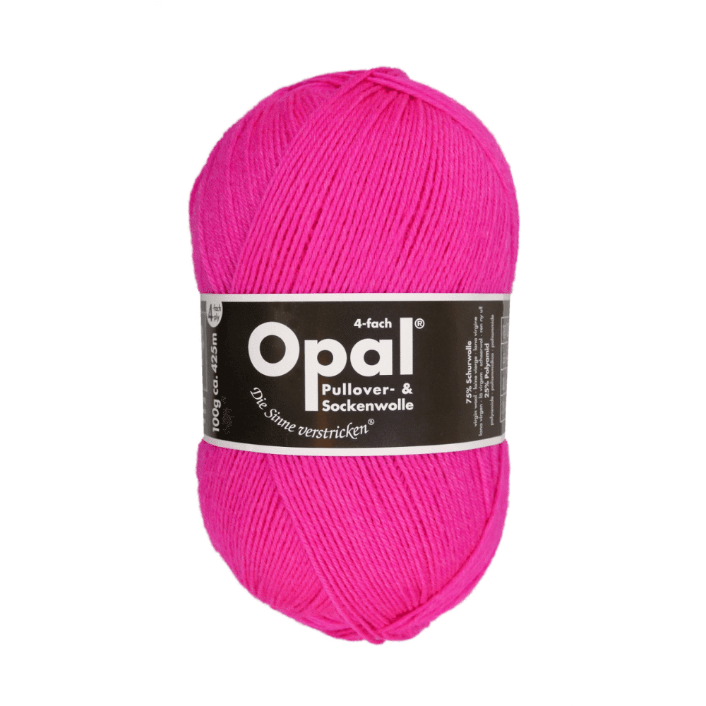Opal 4ply Sock Yarn - Neon Pink 2010