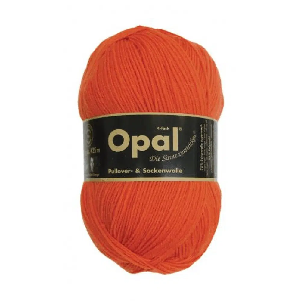 Opal 4ply Sock Yarn - Orange 5181