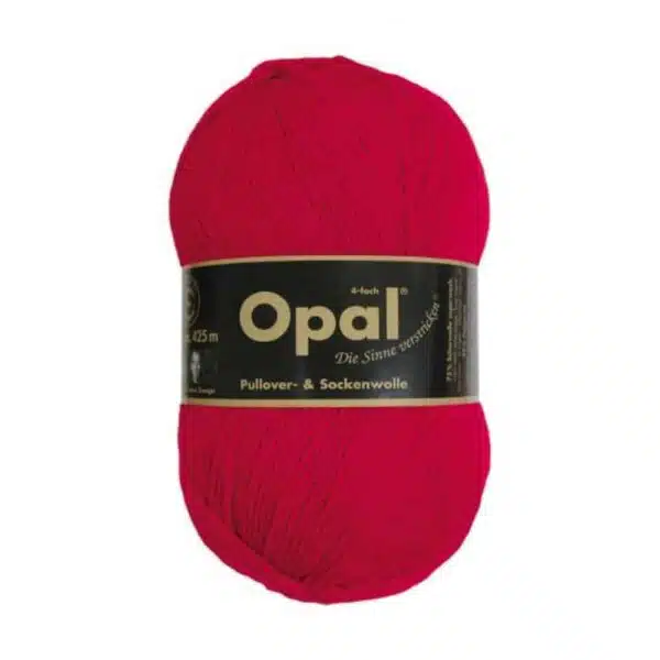 Opal 4ply Sock Yarn - Red 5180