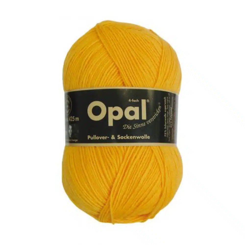 Opal 4ply Sock Yarn - Sun Yellow 5182