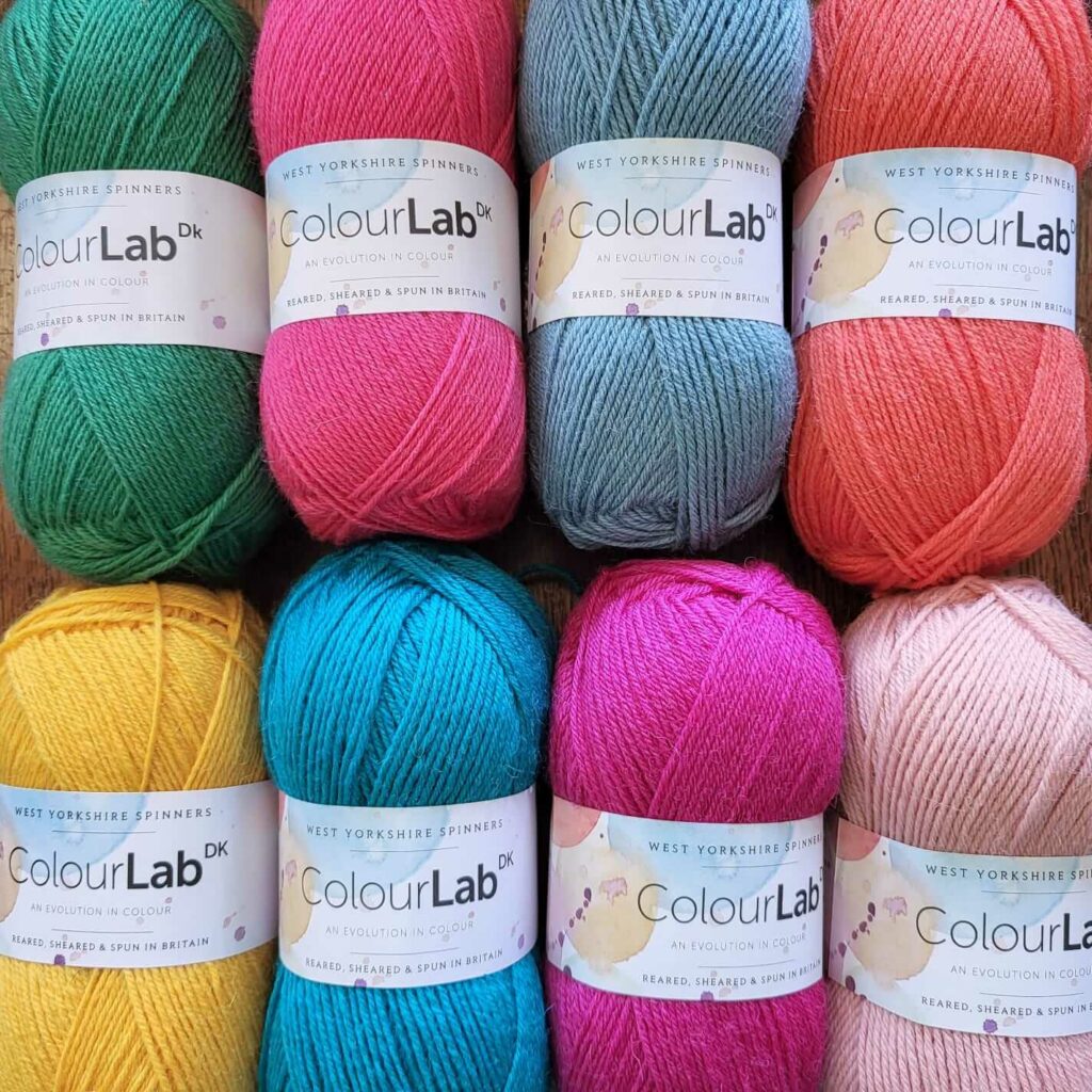 West Yorkshire Spinners Yarn Brand Colour Lab