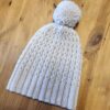 Sitting Knitting Patterns - Lacy Cable Hat