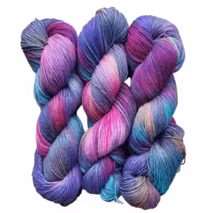 Dyed and Gone to Heaven Hand Dyed Sock Yarn - Valentina