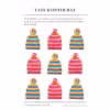 Sitting Knitting Patterns - Easy Knitted Hat - Bundle Pattern