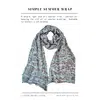 Sitting Knitting Patterns - Simple Summer Wrap