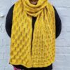 Sitting Knitting - Falling Leaves Wrap Kit - Worn