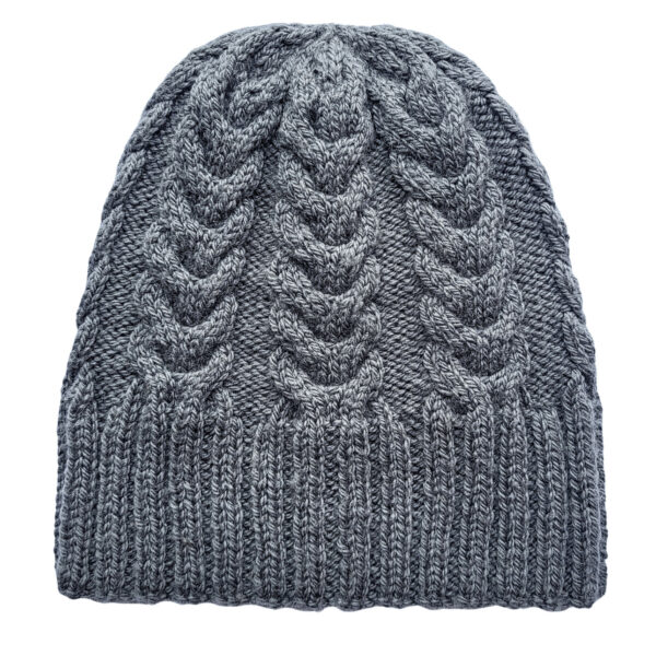 Sitting Knitting kit - Staghorn Cable hat