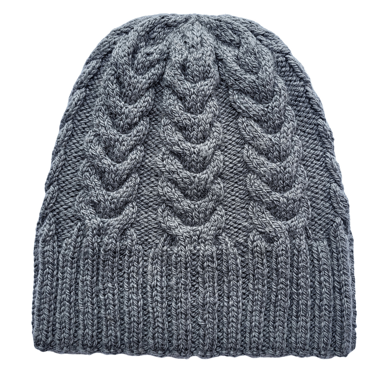 Sitting Knitting kit - Staghorn Cable hat