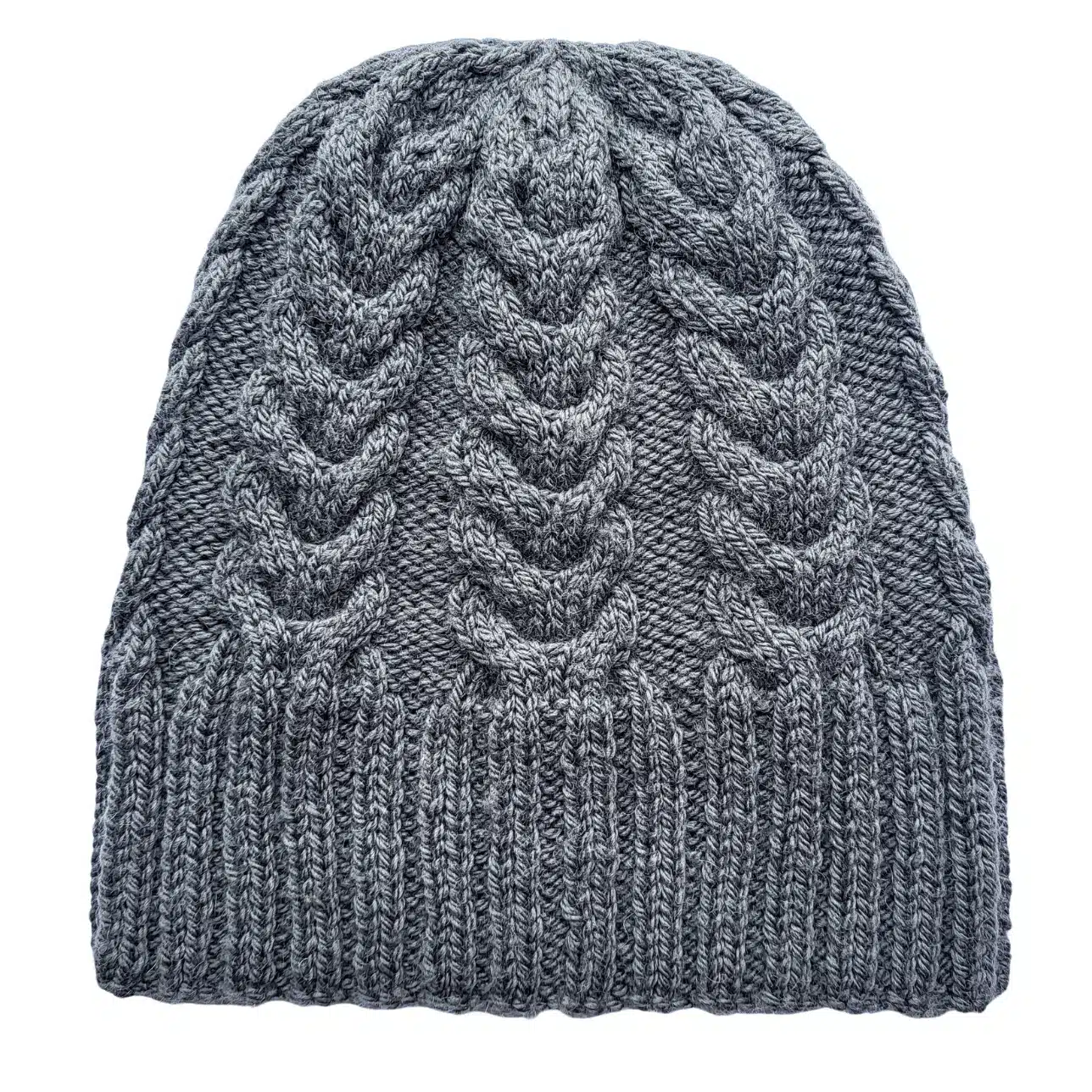 Sitting Knitting kit - Staghorn Cable hat