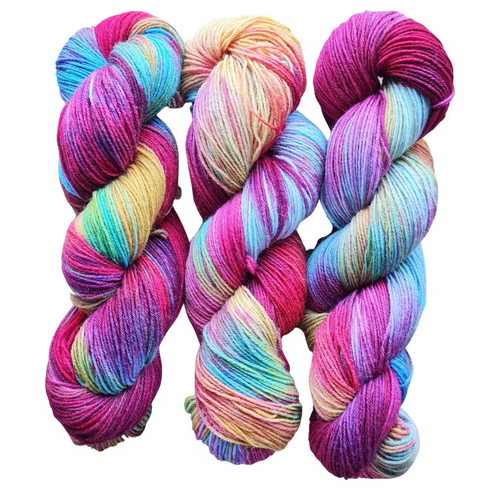 Dyed and Gone to Heaven hand dyed sock yarn - Sidney