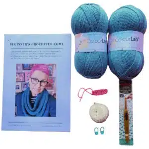 Sitting Knitting - Crochet Cowl Kit Online Workshop