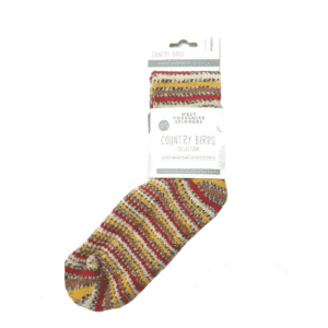 West Yorkshire Spinners Luxury Socks - Country Birds - Goldfinch