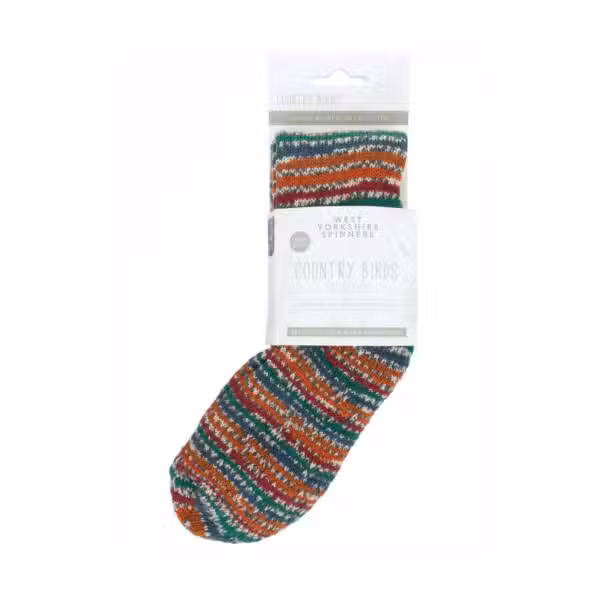 West Yorkshire Spinners Luxury Socks - Country Birds - Pheasant