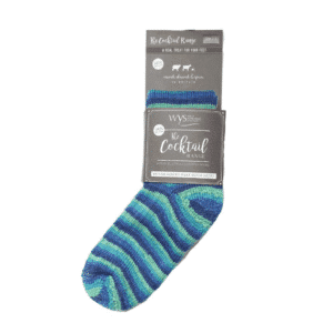 West Yorkshire Spinners Luxury Socks - The Cocktail Collection - Blue Lagoon