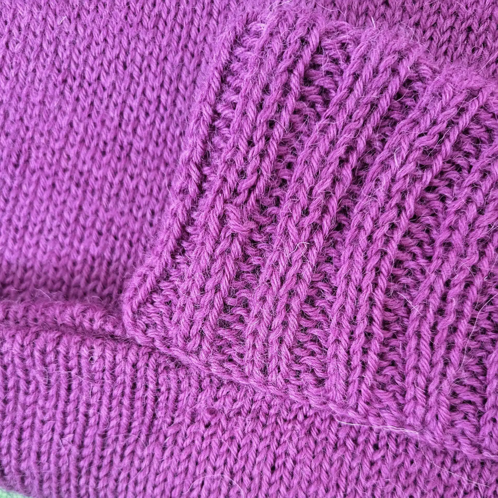 Purple jumper mistake