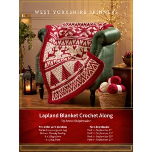 West Yorkshire Spinners - Lapland Blanket Crochet Along Kit