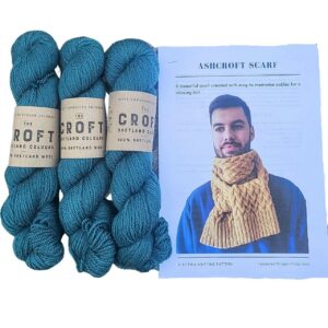 Sitting Knitting - Ashcroft Scarf Kit - Standard