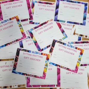Sitting Knitting Gift Voucher