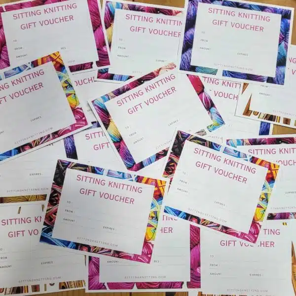 Sitting Knitting Gift Voucher