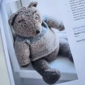 Sitting Knitting - Brooklyn Tweed Humphrey Teddy Bear Knitting Kit