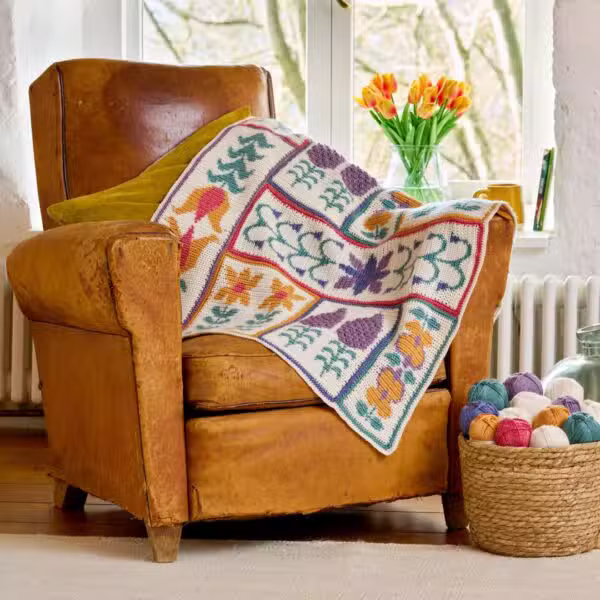 West Yorkshire Spinners - Springtime Blanket Crochet Along Kit