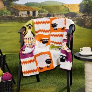 West Yorkshire Spinners - Shaun the Sheep Blanket Knitting Kit West Yorkshire Spinners - Shaun the Sheep Blanket Knitting Kit